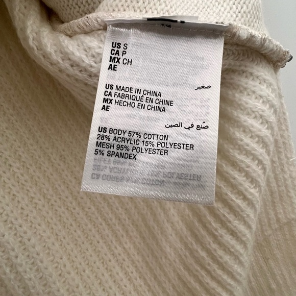 INC International Concepts Gold Sequin Sweatshirt NWT Size Small - Picture 7 of 11